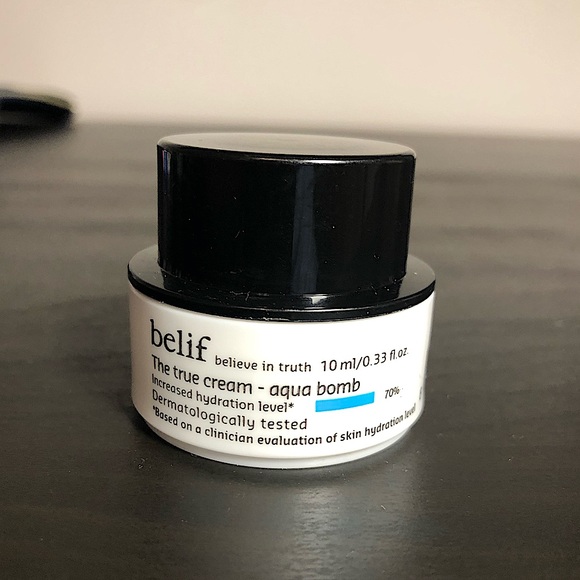 ✨Pick 5/$25- Belif True Cream Aqua Bomb Facial Moisturizer- Travel Size - Picture 4 of 4